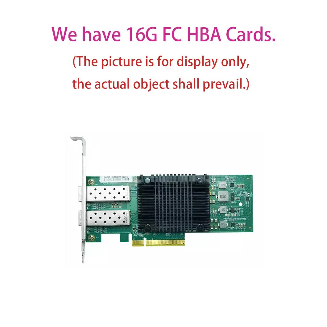 Lpe31000 Server Network Card Emulex FC Hba Card 16GB Single-Port SFP+ Pcie3.0X8