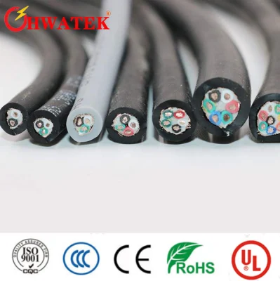 Câble de gaine en PVC de blindage flexible multiconducteur UL20132 pour le câblage de la chaîne de traînée et le fil d'interconnexion