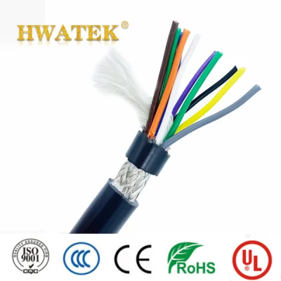 UL20233 câble de gaine en PU à blindage flexible multi-paires pour le câblage de la chaîne de traînée et le fil d'interconnexion