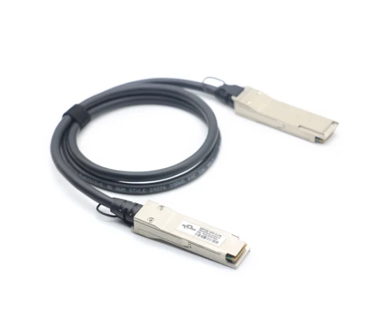 56g Qsfp+Dac Passive Direct Attach Cable Copper 1m 2m 3m 5m Bon prix de haute qualité