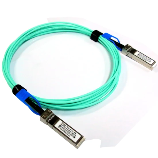 Câble de dérivation 8 LC vers SFP 40g Aoc Câble optique actif de haute qualité 40g Aoc Qsfp + vers 8 LC Qsfp-8LC-Aoc