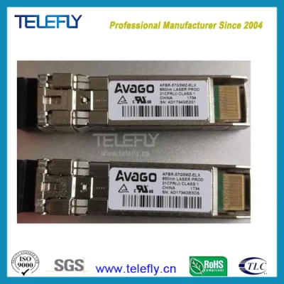 Avago Afbr-57g5mz-Elx 32g FC SFP+ émetteur-récepteur optique Fibre Channel 850nm 32g/16g/8g