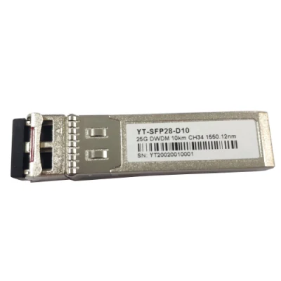 25GB/S DWDM SFP28 C-Band 10km Module Émetteur-Récepteur 25g SFP28 DWDM Meilleur Prix