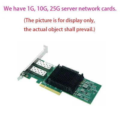 Carte Ethernet serveur Mellanox Cx4-Lx En 25GB Optical Port Dual Port SFP28 Pcie 3.0X8 Network Card