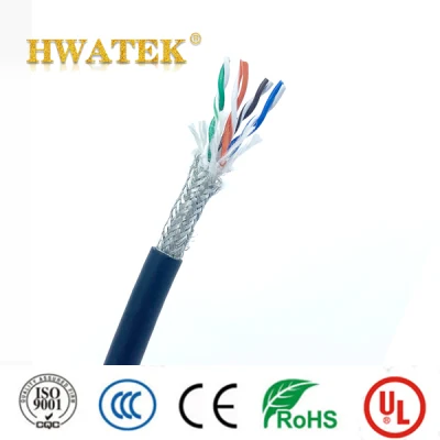 UL21127 Câble de gaine en polyuréthane à blindage flexible multicœur pour le câblage de la chaîne de traînée et le fil d'interconnexion